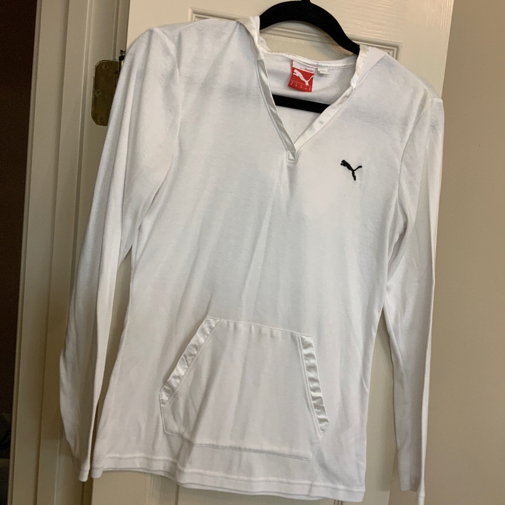 Puma Long Sleeve Top with a Hood